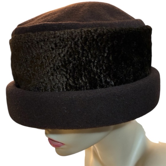 Chocolate Brown 100% Wool PARKHURST Hat main image 8